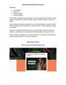 Informe de trabajo Blog: Drama cultural