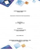 Comprensión y Producción de Textos Argumentativos