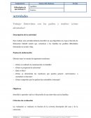 Entrevistas con padres y madres