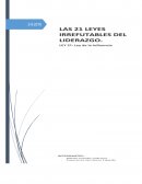 Las 21 leyes irrefutables del liderazgo