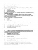 Propuesta De Trabajo y Prestación De Servicios