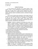 Análisis Ciclo Deming