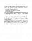 SEGUNDA LEY DE LA TERMODINÁMICA E INGENIERIA DE PRODUCTO