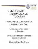 Ética para el ejercicio profesional