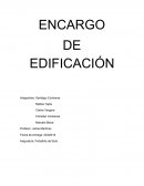 ENCARGO DE EDIFICACIÓN