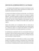 OBJETIVOS DE LAS EMPRESAS RESPECTO A LAS FINANZAS