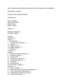 DISEÑO DE UNA PRENSA MECÁNICA PARA EL PRENSADO DE AGLOMERADO