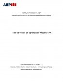 Estilo de aprendizaje VISUAL , AUDITIVO