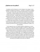 ¿Quiénes son los judíos?