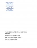 Proyecto de concientizacion y cuidado de nuestra escuela