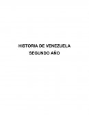 HISTORIA DE VENEZUELA. SEGUNDO AÑO