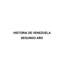 HISTORIA DE VENEZUELA. SEGUNDO AÑO