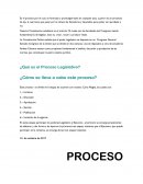 Derecho ¿Qué es el Proceso Legislativo?