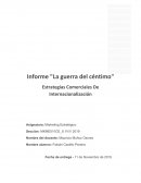 Informe La Guerra del Centimo