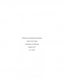 Conceptos fundamentales de la estrategia de marketing. Fundamentos de Marketing