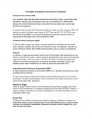 Principales indicadores económicos en El Salvador