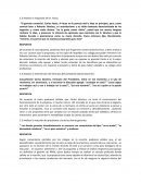 Trabajo de liderazgo. Analizar la respuesta del Sr. Pazos