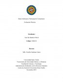 Salud Ambiental y Participación Comunitaria Evaluación Práctica