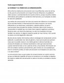 LA VERDAD Y EL PODER DE LA COMUNICACIÓN