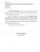 Acta de asamblea: Tostadas el Primo Lunch - Modificaciones