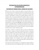 DIPLOMATURA EN HISTORIA ARGENTINA Y LATINOAMERICANA