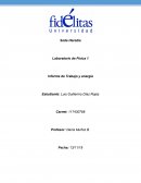 Laboratorio de Física 1 Informe de Trabajo y energía