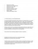 Protección para trabajo en Altura