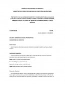 PROPUESTA PARA EL ACONDICIONAMIENTO Y MEJORAMIENTO DE LAS AULAS DE CLASE DE LA ESCUELA BASICA ARTURO ALVAREZ ALAYON EN EL SECTOR VAPORÓN