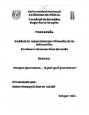 Por qué filosofamos