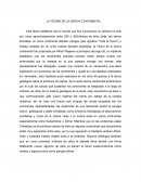 LA TEORÍA DE LA DERIVA CONTINENTAL