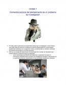 Elementos teóricos planteamiento del problema de investigación