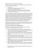 Aseguramiento de calidad del software