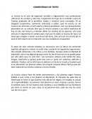 Comentario de texto música urbana