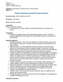 Itinerario despedida a egresados