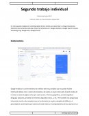 Marketing digital SEO Informe sobre los conocimientos adquiridos