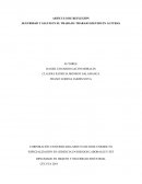 ARTICULO DE REFLEXIÓN SEGURIDAD Y SALUD EN EL TRABAJO: TRABAJO SEGURO EN ALTURAS