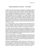 CONFLICTO BIOLOGICO DE LA PELICULA “ YA TE EXTAÑO”