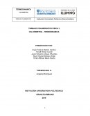 TRABAJO COLABORATIVO FISICA 3 CALORIMETRIA - TERMODINAMICA
