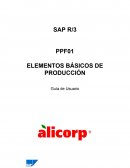 ELEMENTOS BÁSICOS DE PRODUCCIÓN