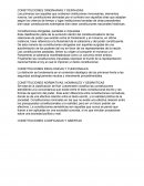 CONSTITUCIONES ORIGINARIAS Y DERIVADAS