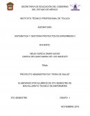 PROYECTO ADMINISTRATIVO“FERIA DE SALUD”