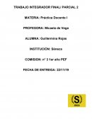 Práctica Docente colegio ESRN N° 14 de nivel medio