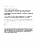 Estudio del caso de juliana y la auditoria