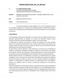 INFORME DE ACTIVIDADES REALIZADAS – SEGUNDO PRODUCTO DEL 04 DE JUNIO AL 23 DE JUNIO