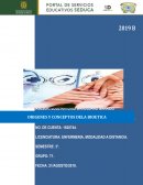 ORÍGENES Y CONCEPTOS DE LA BIOETICA