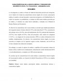 CARACTERÍSTICAS DE LA RECETA MÉDICA Y PRESCRIPCIÓN INCORRECTA EN EL P.S. PUCACOCHA