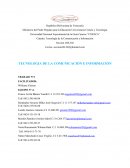 TRABAJO DEFINITIVO DE INFORMATICA. TIC