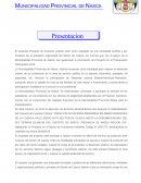 CREACION DE DEFENSA RIBEREÑAS EN AMBAS MARGENES DE LA CUENCA VALLE MEDIO ALTO SECTOR DE CAJUCA HASTA LA DESEMBOCADURA DEL RIO TIERRAS BLANCAS DEL DISTRITO DE NASCA, PROVINCIA DE NASCA REGION ICA