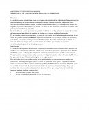 AUDITORIA DE RECURSOS HUMANOS IMPORTANCIA DE LA AUDITORIA DE RRHH EN LAS EMPRESAS