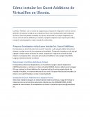 Cómo instalar los Guest Additions de VirtualBox en Ubuntu